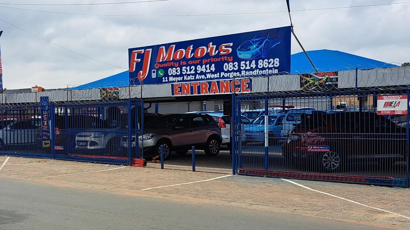 FJ Motors showroom