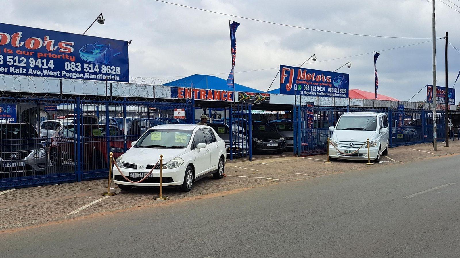 FJ Motors showroom