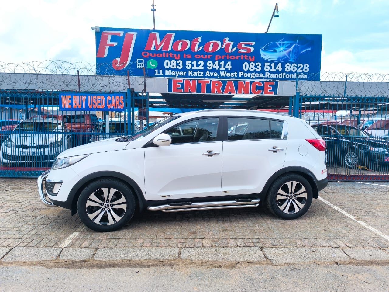 FJ Motors showroom