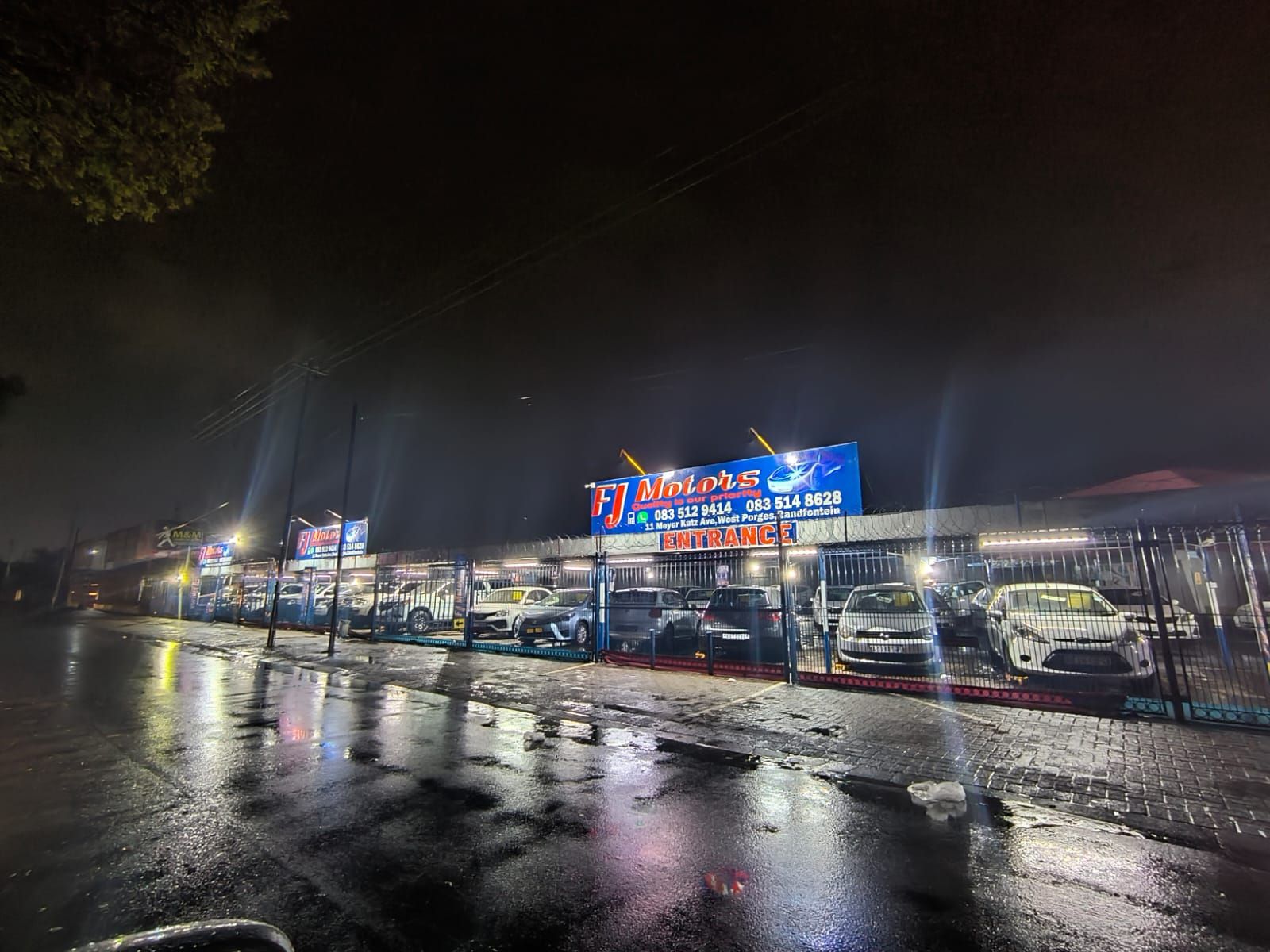 FJ Motors showroom